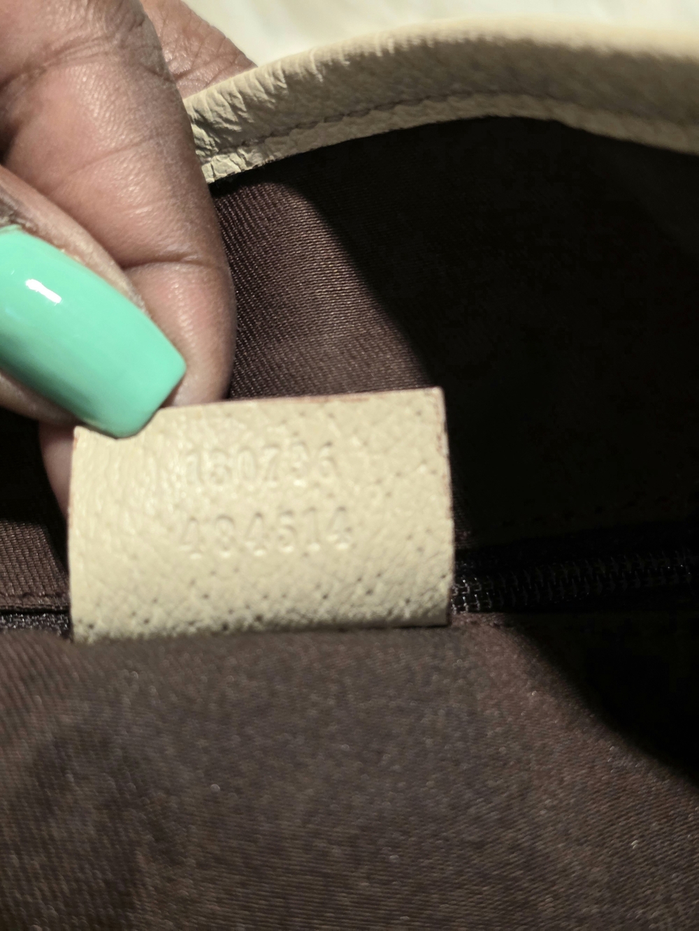 Gucci Abbey Beige GG 2pcs Bag & Wallet Set Monogram Canvas D Ring & Leather Trim - Picture 7 of 17